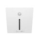 SPOT LUZ GUÍA DE PASO LUANA LED ASIMÉTRICO 3W CUADRADO BLANCO CON SENSOR DE MOVIMIENTO LUZ CÁLIDA