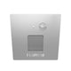 SPOT LUZ GUÍA DE PASO RAFAELA LED ASIMÉTRICO 3W CUADRADO BLANCO CON SENSOR DE MOVIMIENTO LUZ CÁLIDA