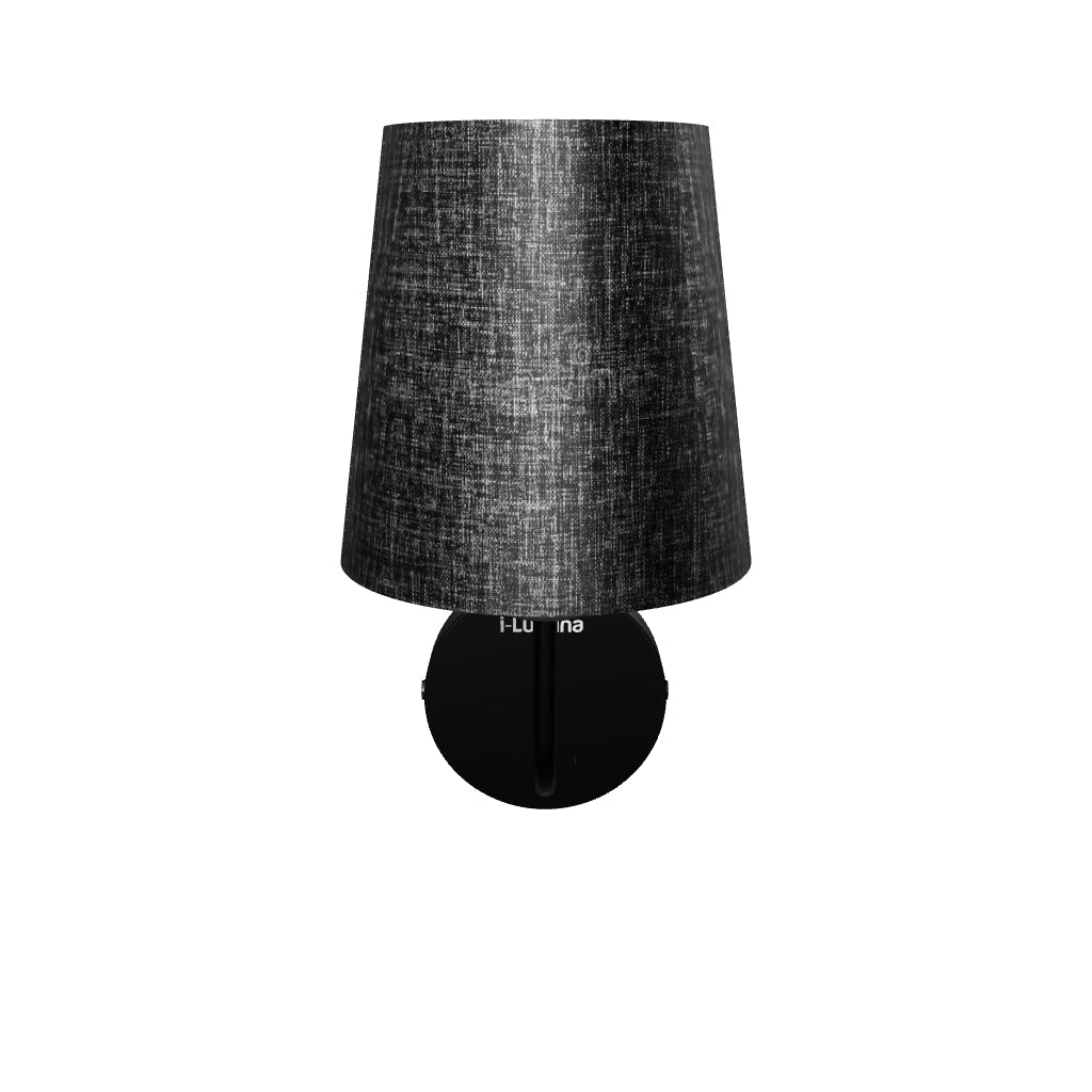 LÁMPARA DE PARED INTERIOR ANTUANE BLACK - SIN FOCO