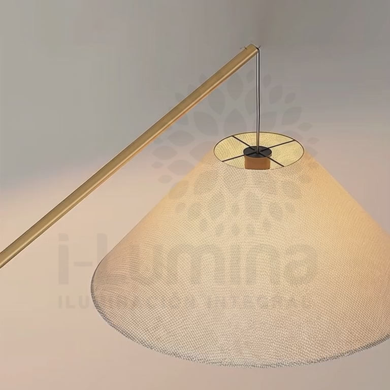 LÁMPARA DE PIE ZENITH WOOD LED