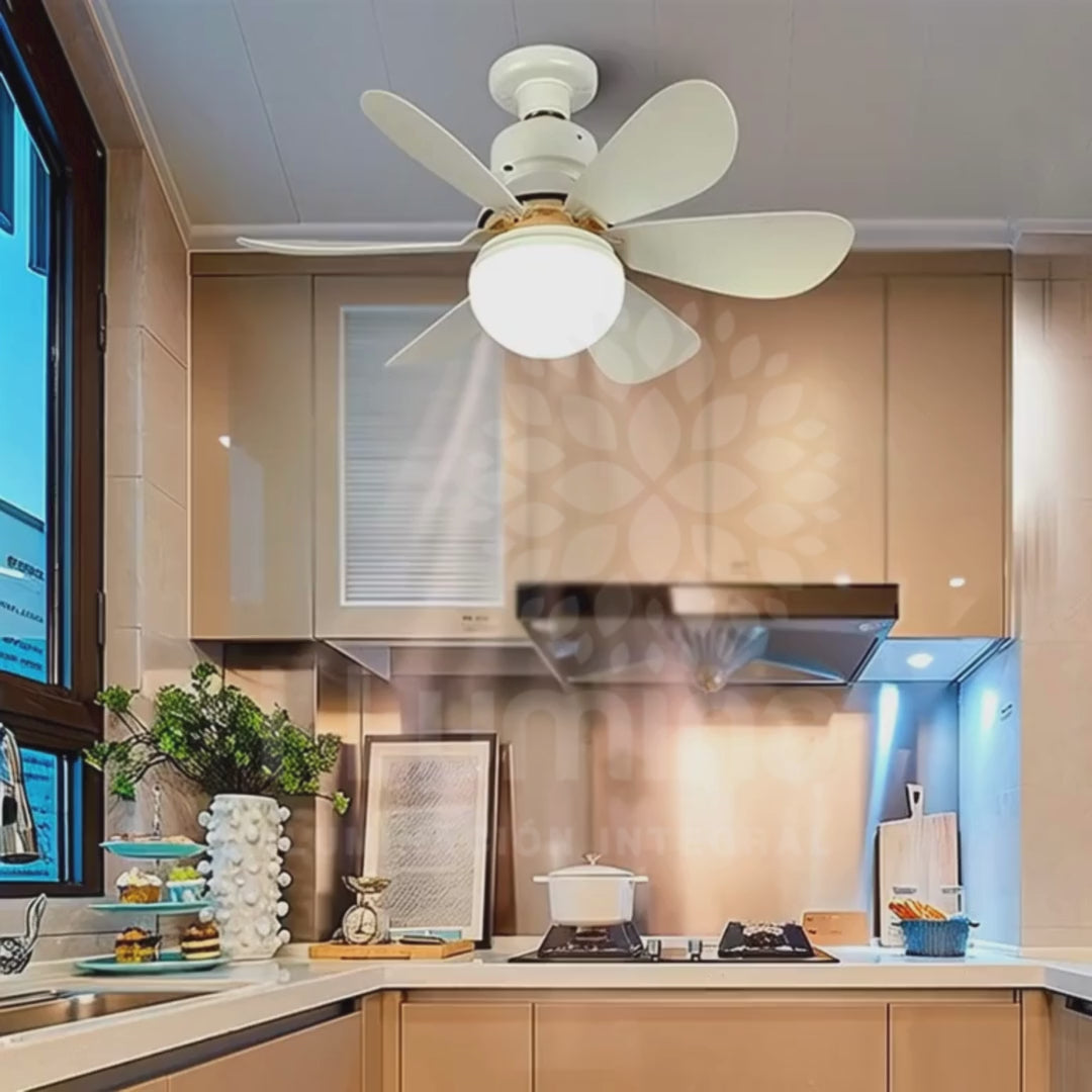 FOCO VENTILADOR SMART LED AINÉ 30W + CONTROL REMOTO