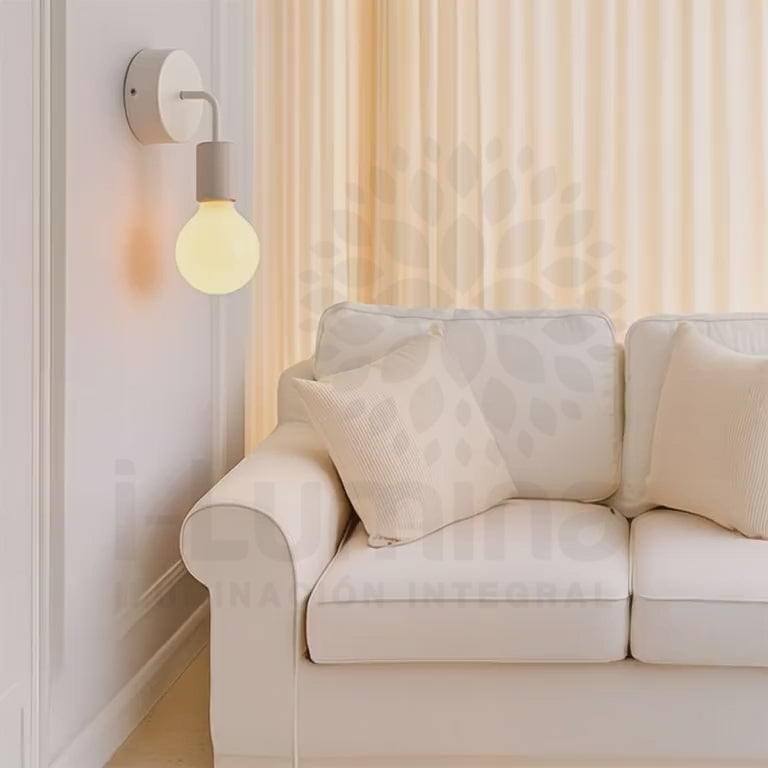 LÁMPARA DE PARED INTERIOR ALEXA WHITE LED