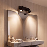 Iluminación de acento directa en área de lavabo que garantiza una elevada eficiencia lumínica.