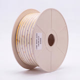 Rollo completo de cinta LED COB 220V de 100 metros lineales en luz fría