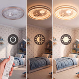 Variación del flujo luminoso para adaptar la atmósfera del dormitorio infantil a la hora de dormir.