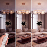 Variación del flujo luminoso para adaptar la iluminación ambiental a distintos usos residenciales.