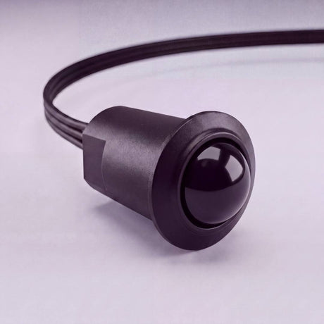 Cabezal domo negro del sensor de movimiento PIR para cinta LED
