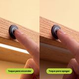 Comparación de instalación empotrada y adosada del sensor táctil para muebles