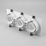 Spot empotrable LEA con sus 3 cabezales orientables independientes