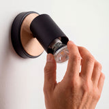 Instalación de dicroico en socket GU10 del spot Ingrid, dicroico no incluido