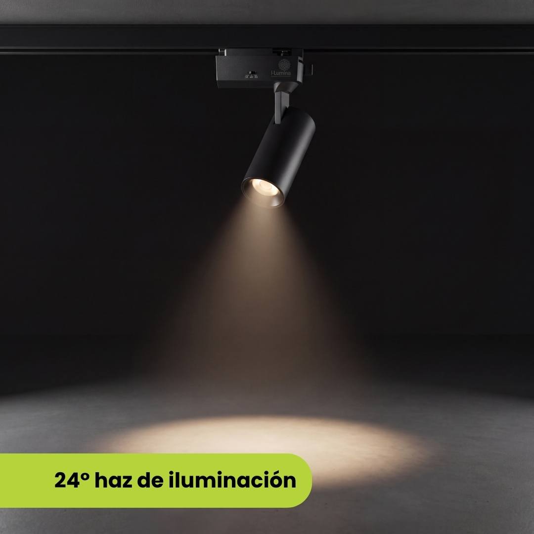 Haz de luz concentrado de 24 grados del spot LED COB LEXI