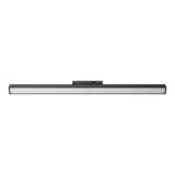Spot LED lineal de 60 cm encendido con franja de luz continua uniforme