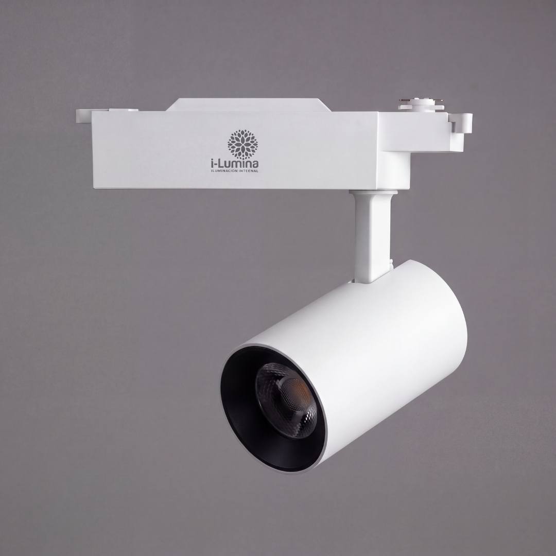 Spot LED de riel 220V ROXY White blanco mate, se vende por unidad, riel no incluido