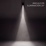 Haz de iluminación concentrado de 24 grados del spot LED para riel magnético