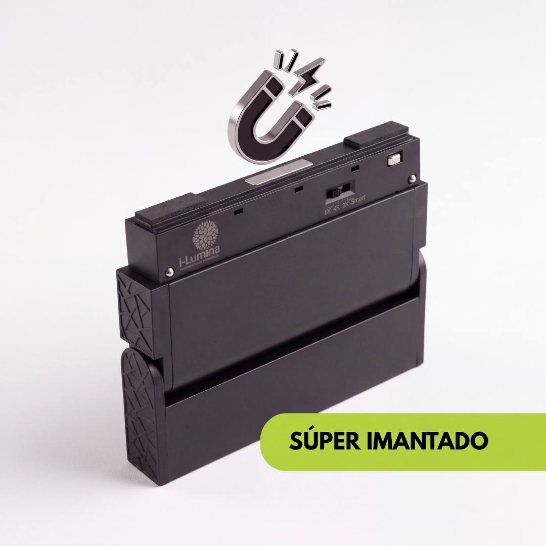 Socket súper imantado del spot LED para riel magnético 48V