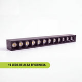 Spot LED con 12 celdas antideslumbrantes de alta eficiencia