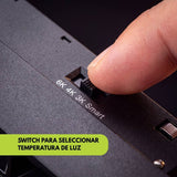 Switch selector de temperatura de color 3000K 4000K 6000K del spot grille