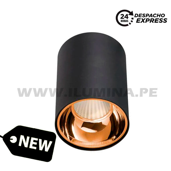 SPOT ADOSABLE DANIELA LED BLACK AND COPPER – i-Lumina