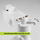 Adaptador del spot con gancho de sujeción para riel eléctrico 220V, riel no incluido