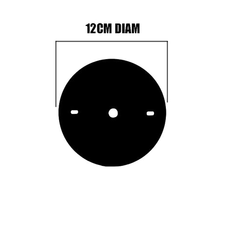 TAPA CIEGA CAJA OCTOGONAL DE METAL NEGRA