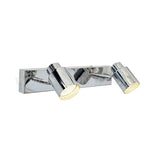 LÁMPARA DE ESPEJO DE PARED MARIELLA SILVER LED