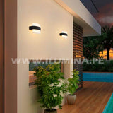 LÁMPARA DE EXTERIOR MORELIA LED BLACK 12W LUZ BLANCA