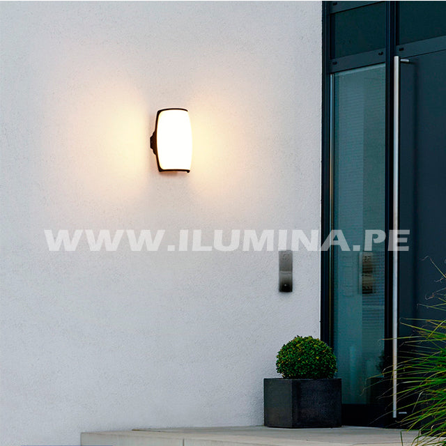 LÁMPARA DE EXTERIOR ALEXA LED BLACK LUZ CÁLIDA