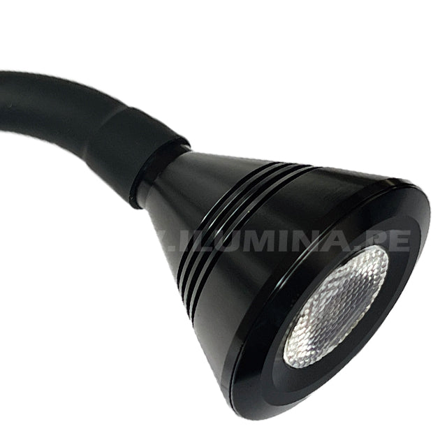 LÁMPARA DE PARED FLEXIBLE MALENA BLACK LED