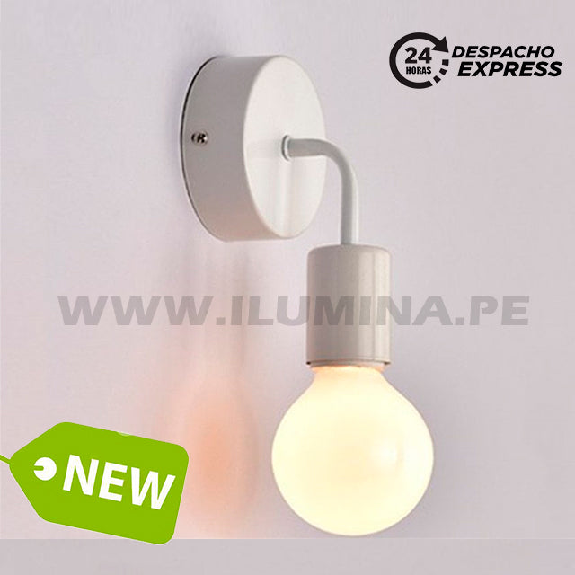 LÁMPARA DE PARED INTERIOR ALEXA WHITE LED