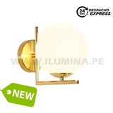 LÁMPARA DE PARED INTERIOR LUX GOLD LED