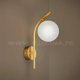 LÁMPARA DE PARED INTERIOR ANASTASE GOLD LED