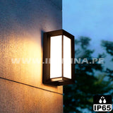 LÁMPARA DE EXTERIOR URSULA BLACK LED 18W LUZ CÁLIDA