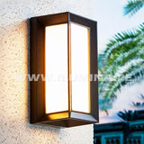 LÁMPARA DE EXTERIOR URSULA BLACK LED 18W LUZ CÁLIDA