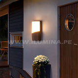 LÁMPARA DE EXTERIOR MORENA LED BLACK LUZ CÁLIDA