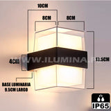 LÁMPARA DE EXTERIOR PAOLA LED BLACK 10W LUZ CÁLIDA