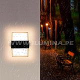 LÁMPARA DE EXTERIOR PAOLA LED BLACK 10W LUZ CÁLIDA