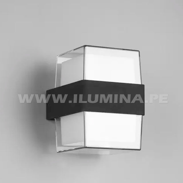 LÁMPARA DE EXTERIOR PAOLA LED BLACK 10W LUZ CÁLIDA