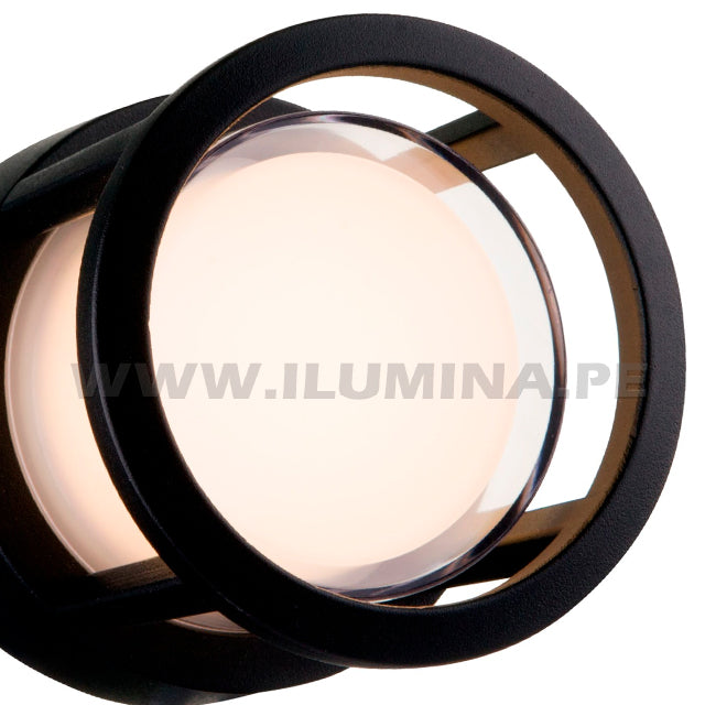 LÁMPARA DE EXTERIOR LED MARIETA BLACK 12W LUZ BLANCA