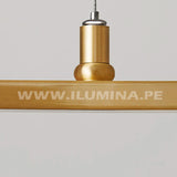 LÁMPARA COLGANTE FLORENCIA GOLD LED