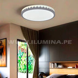 LÁMPARA DE TECHO SANAE LED GRAY 30W + CONTROL REMOTO