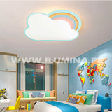 LÁMPARA DE TECHO INFANTIL RAINBOW LED + CONTROL REMOTO