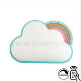 LÁMPARA DE TECHO INFANTIL RAINBOW LED + CONTROL REMOTO