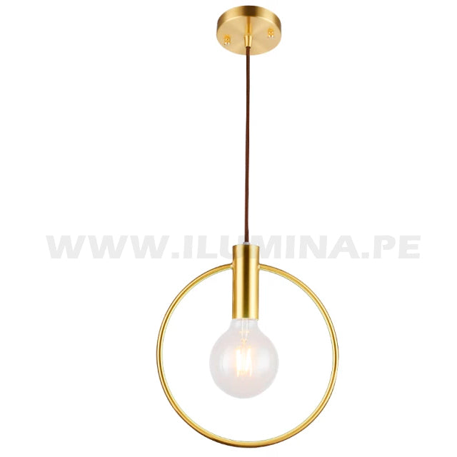 LÁMPARA COLGANTE LUXIANA GOLD LED