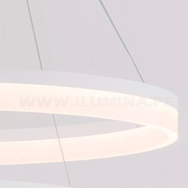 LÁMPARA COLGANTE LED SHANTALE WHITE + CONTROL REMOTO