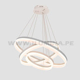 LÁMPARA COLGANTE PREMIUM LED GABRIELA + CONTROL REMOTO
