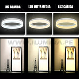 LÁMPARA COLGANTE PREMIUM LED GABRIELA + CONTROL REMOTO