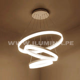 LÁMPARA COLGANTE PREMIUM LED GABRIELA + CONTROL REMOTO