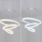 LÁMPARA COLGANTE PREMIUM LED GABRIELA + CONTROL REMOTO