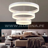 LÁMPARA COLGANTE PREMIUM LED GABRIELA + CONTROL REMOTO