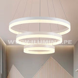 LÁMPARA COLGANTE PREMIUM LED GABRIELA + CONTROL REMOTO